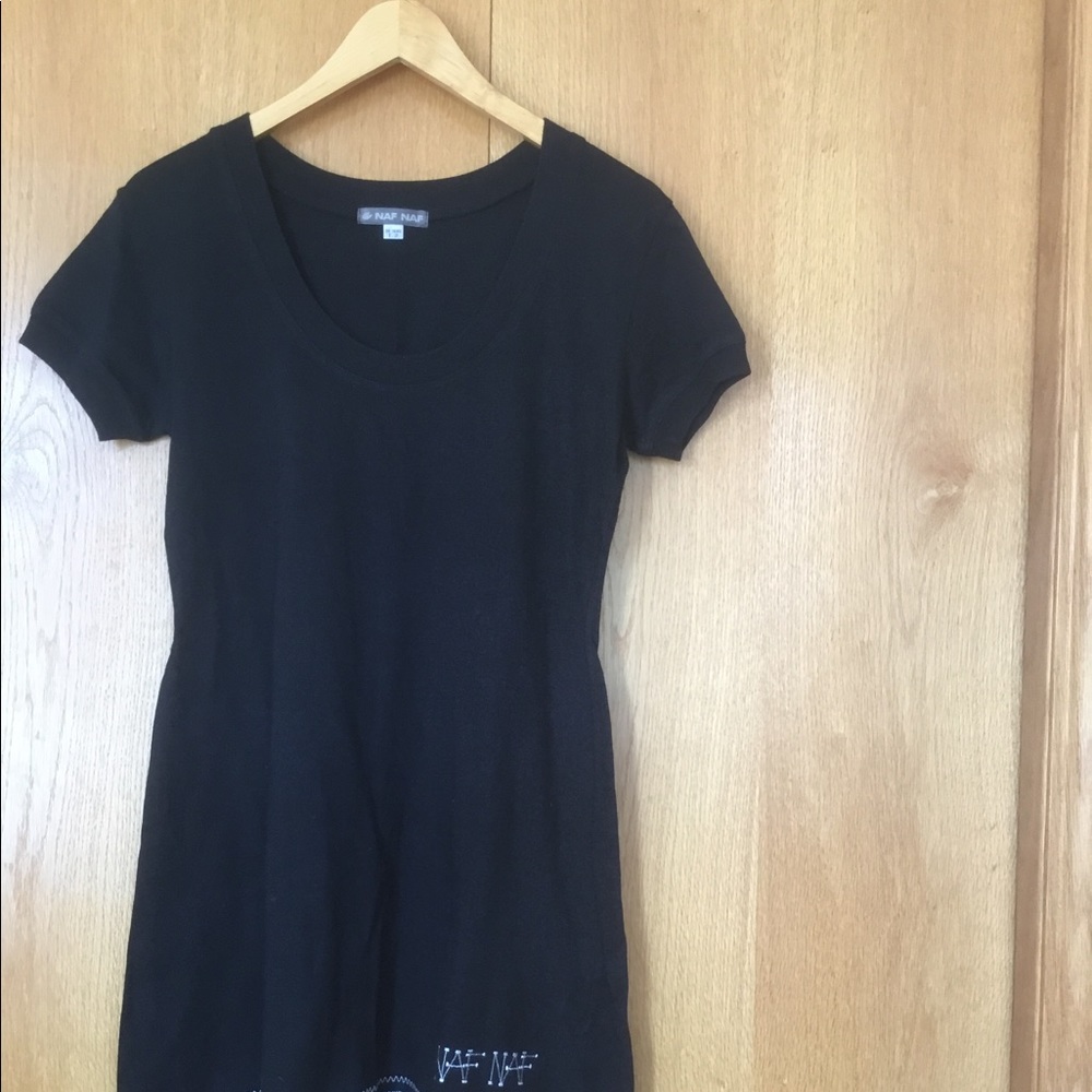 NAF NAF A Sharp Short Sleeves Dress